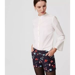 3/$15 Loft Floral Shorts Size 4